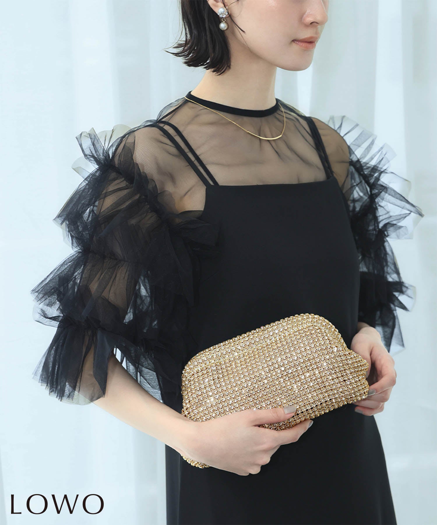 結婚式・お呼ばれ対応 | 3WAYグリッターパーティーバッグ - パーティー