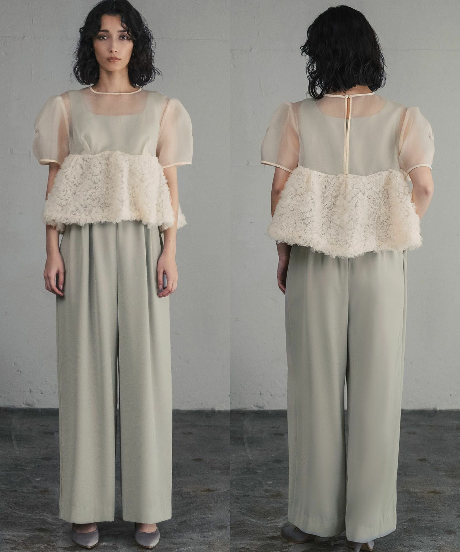 結婚式・お呼ばれ対応 | 2点セットパンツドレス - パーティードレス
