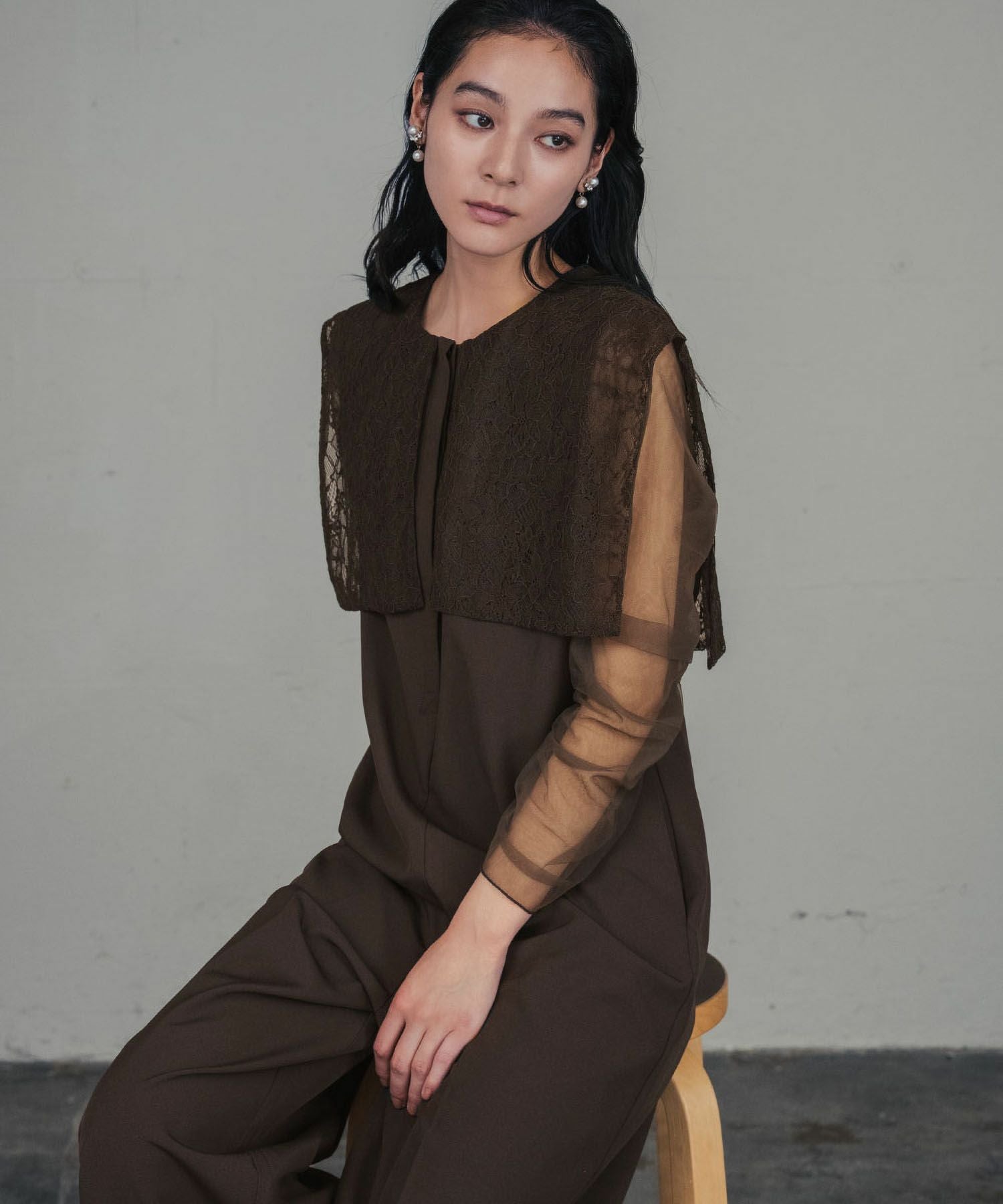 結婚式・お呼ばれ対応 | 刺繍チュールエンブロイダリードレス