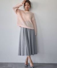 身長：170cm　着用サイズ：FREE　B：86 / W：61 / H：87
