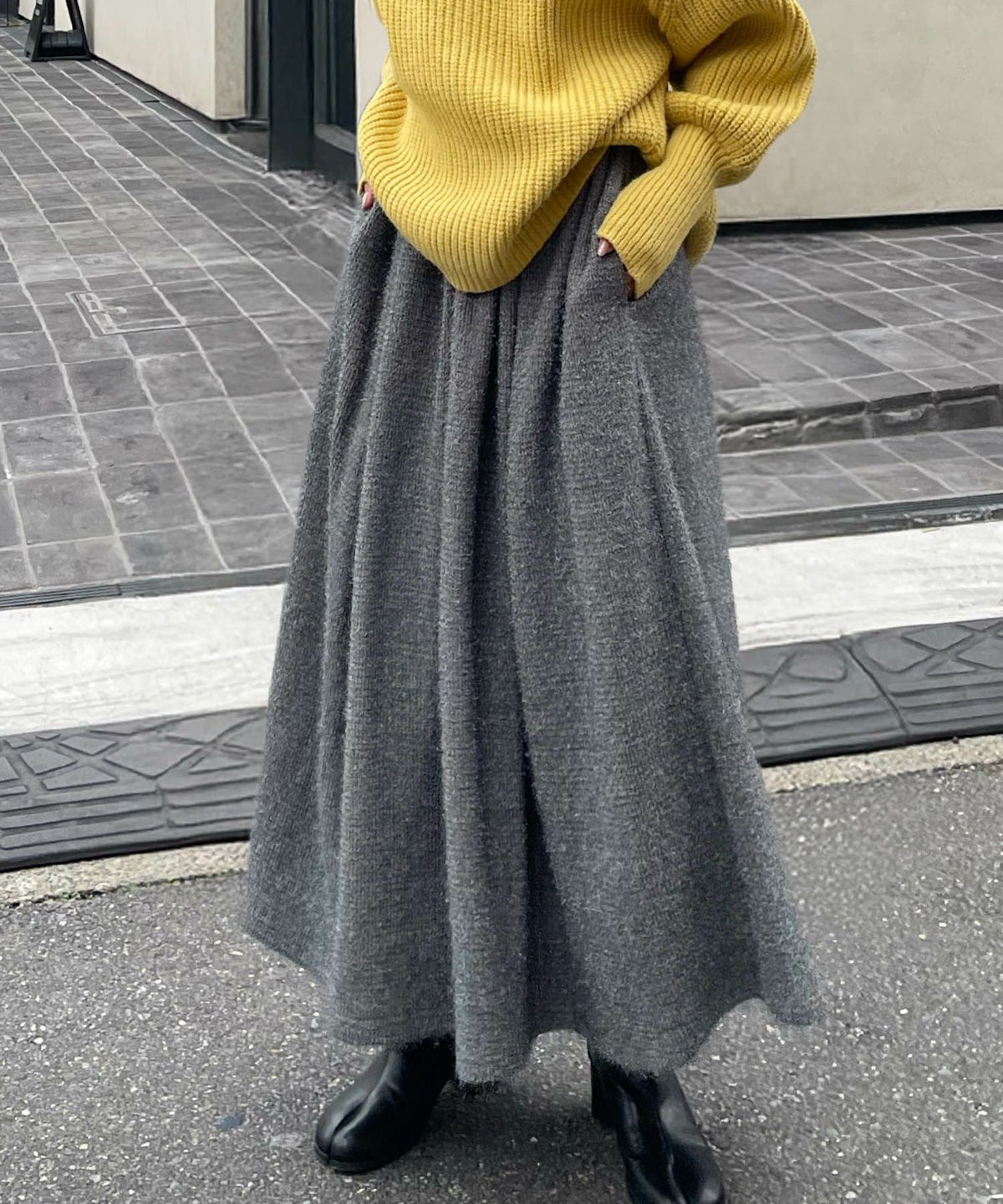 身長：158cm　着用サイズ：FREE