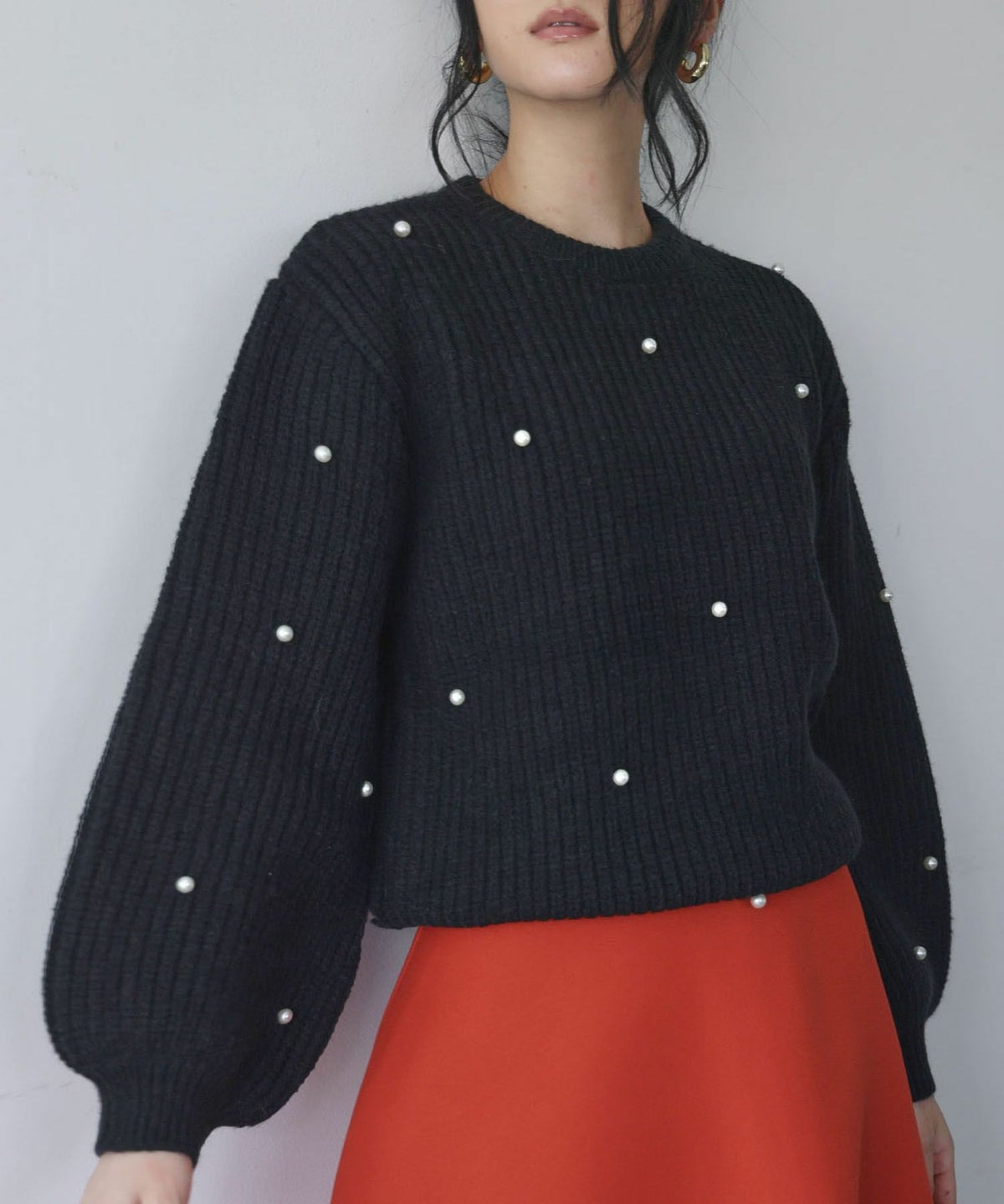 身長：168cm　着用サイズ：FREE　B：81 / W：60 / H：89