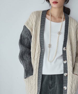 アイボリーチャコールグレー