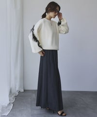身長：165cm　着用サイズ：FREE　B：77 / W：57 / H：79