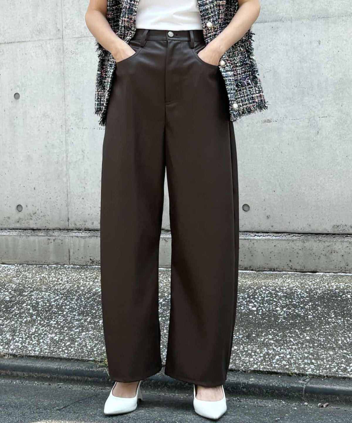 身長：158cm　着用サイズ：Mサイズ