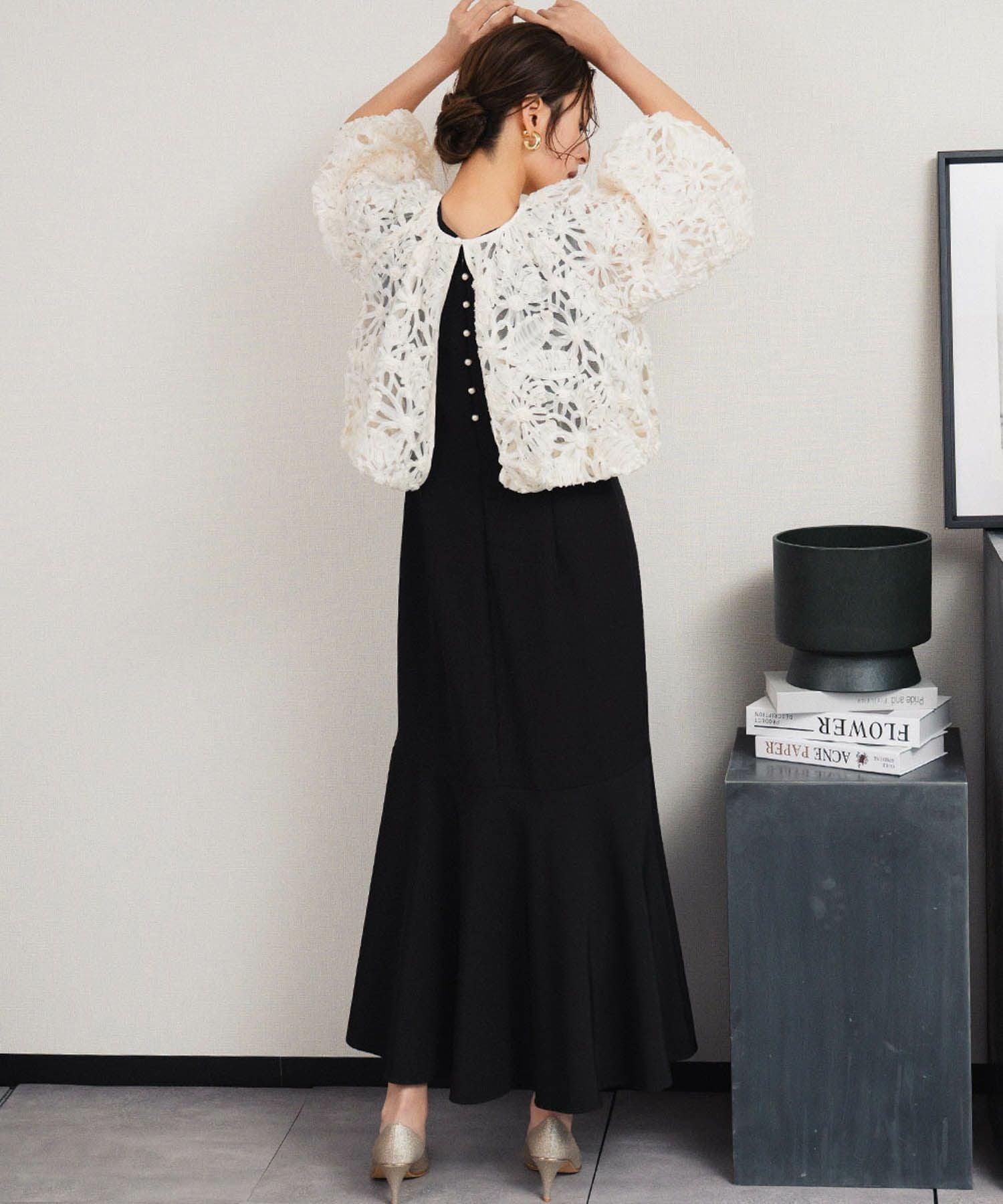 結婚式・お呼ばれ対応 | ボレロ＆ワンピース2点セットドレス