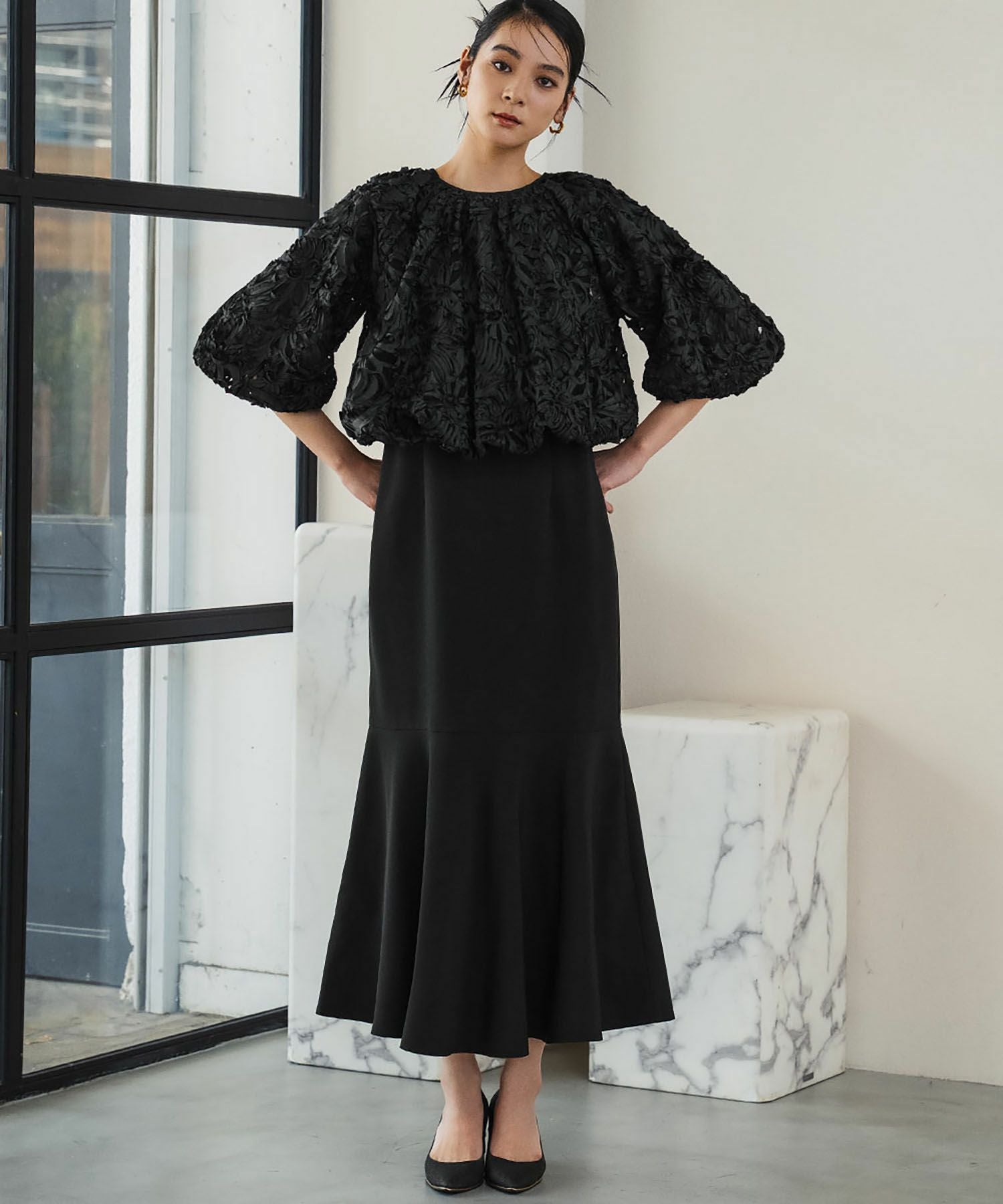 結婚式・お呼ばれ対応 | ボレロ＆ワンピース2点セットドレス