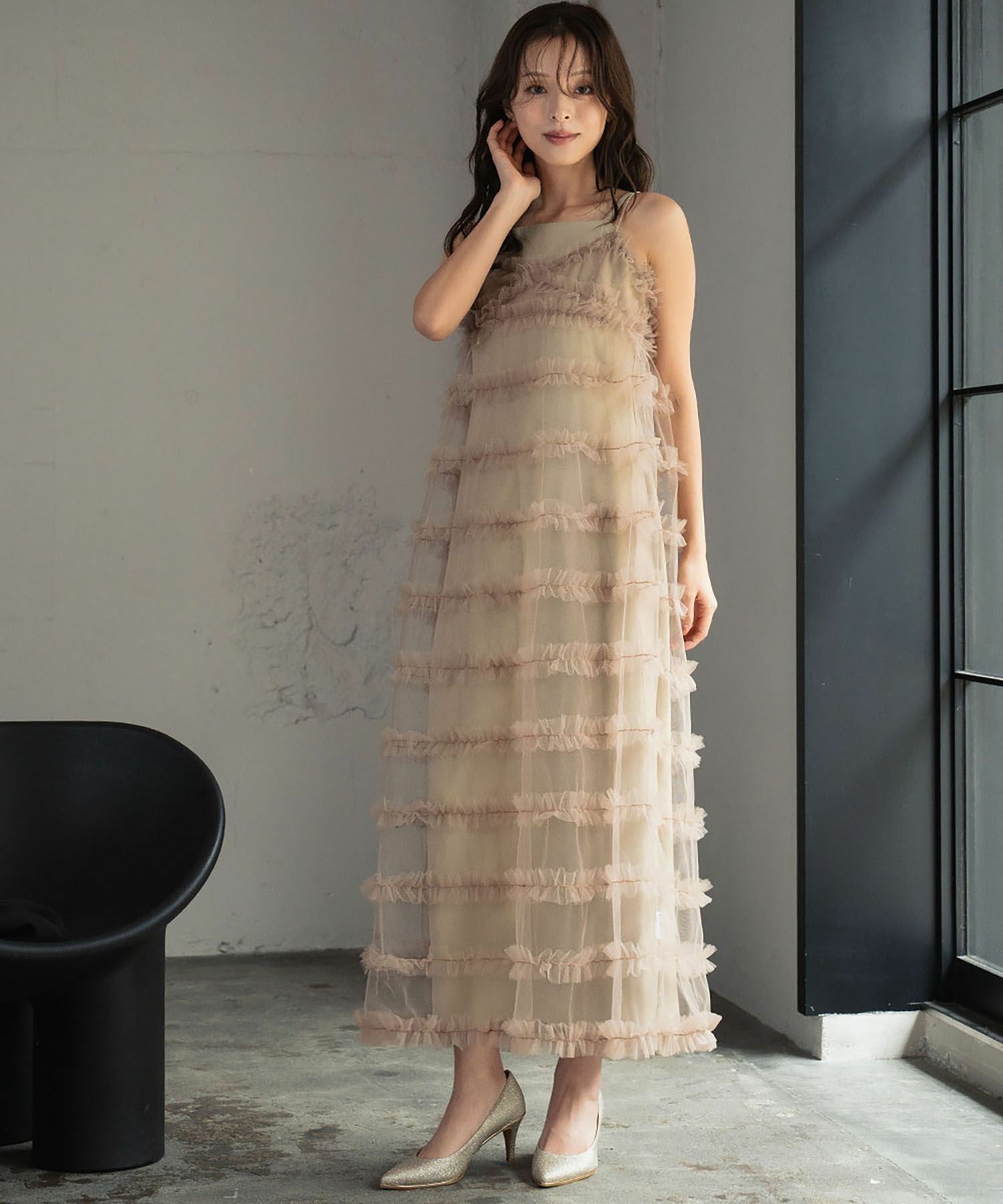 結婚式・お呼ばれ対応 | インナー＆シアーワンピースセットドレス