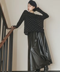 身長：157cm　着用サイズ：FREE　B：82 / W：63 / H：87