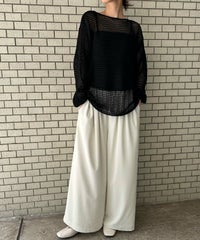 身長：163cm　着用サイズ：FREE