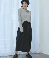 身長：157cm　着用サイズ：FREE　B：82 / W：63 / H：87