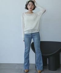 身長：157cm　着用サイズ：FREE　B：82 / W：63 / H：87