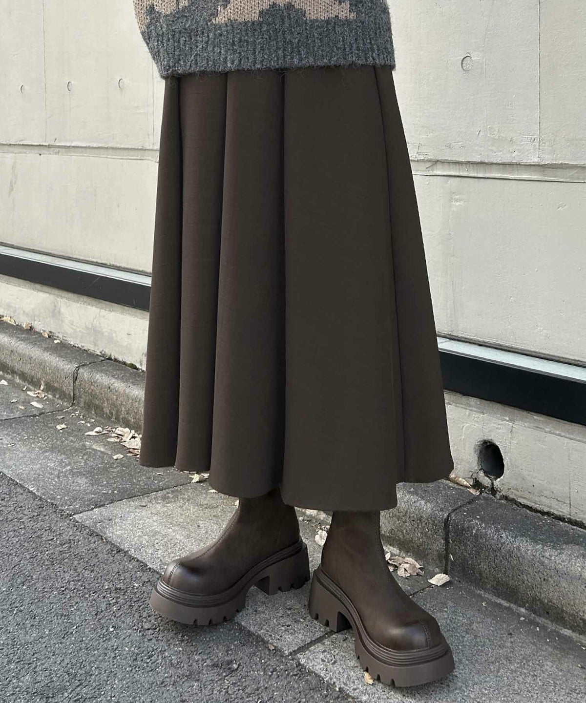 身長：155cm　着用サイズ：39