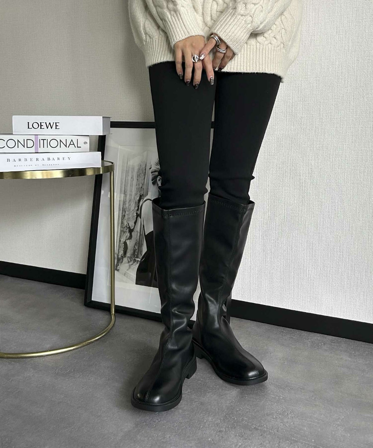 身長：155cm　着用サイズ：39