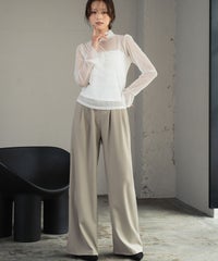 身長：170cm　着用サイズ：FREE　B：86 / W：61 / H：87