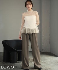 身長：170cm　着用サイズ：FREE　B：86 / W：61 / H：87