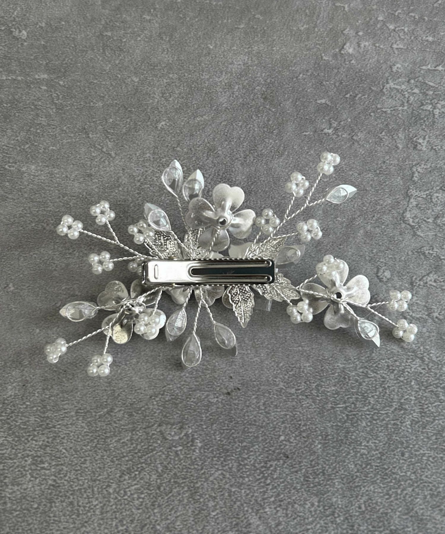 結婚式・お呼ばれ対応 | フラワービッグモチーフヘアクリップ