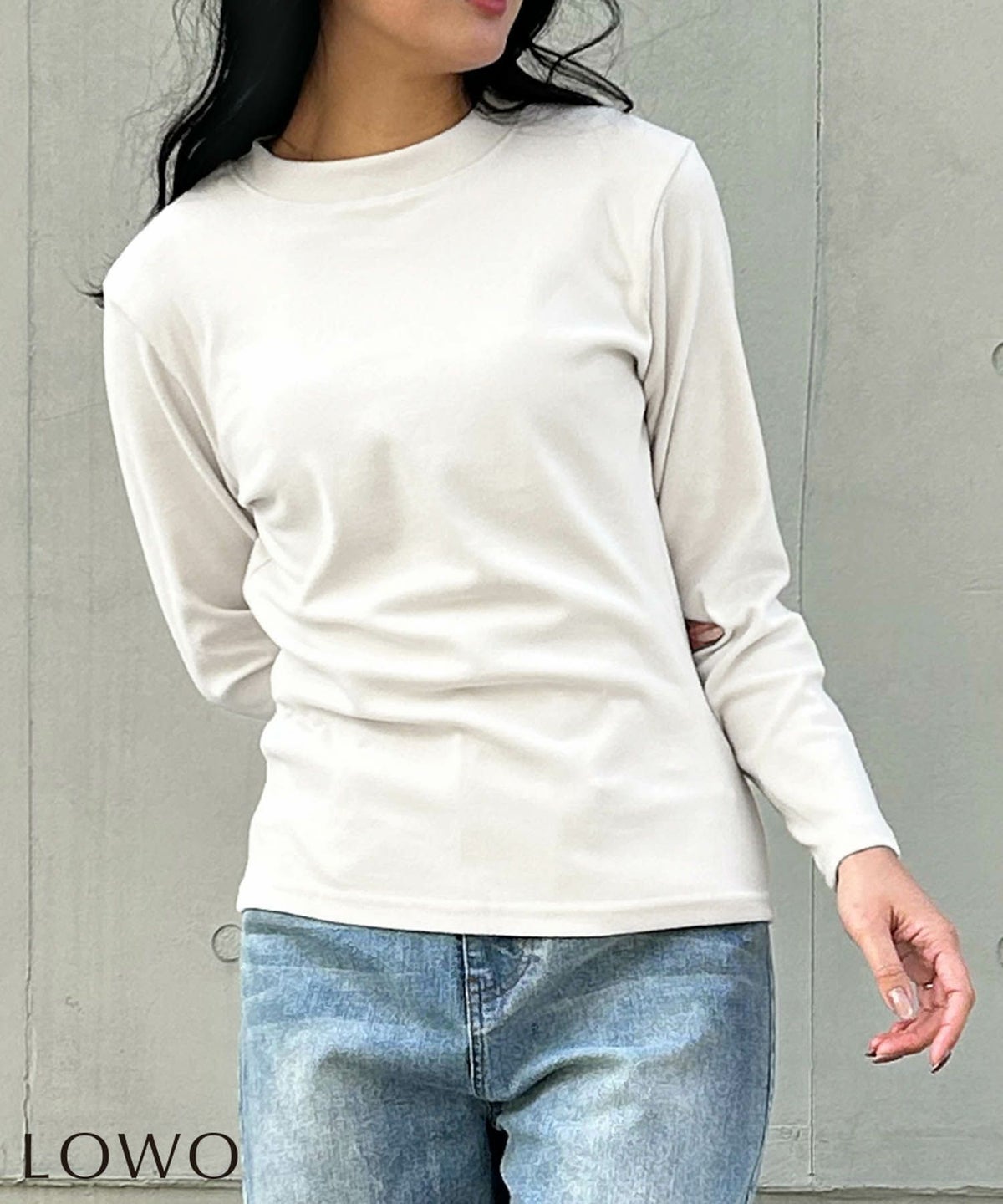 身長：158cm　着用サイズ：FREE