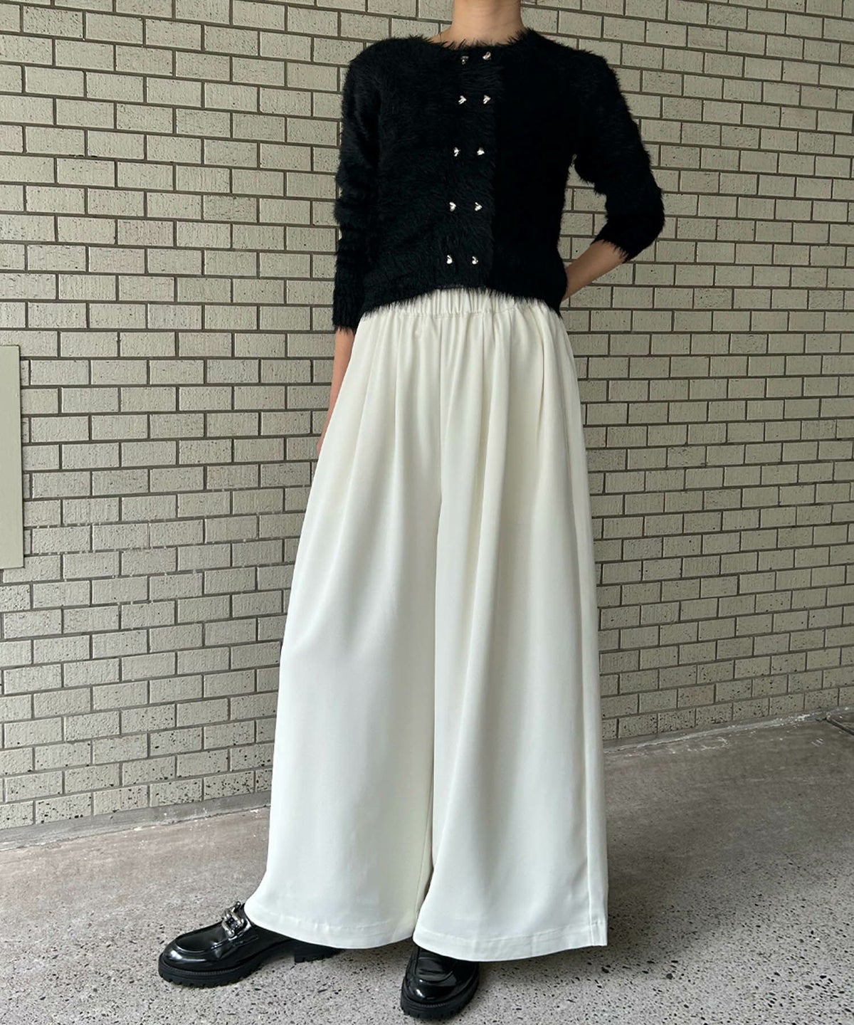 身長：163cm　着用サイズ：FREE