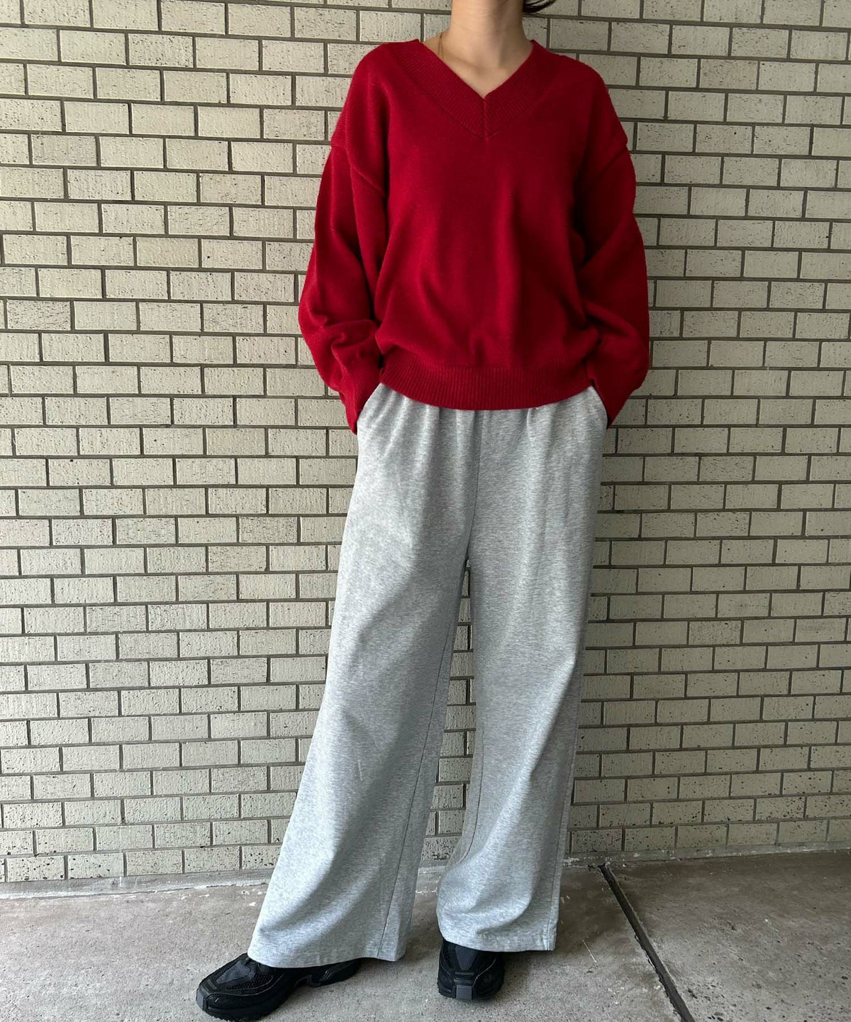 身長：163cm　着用サイズ：FREE