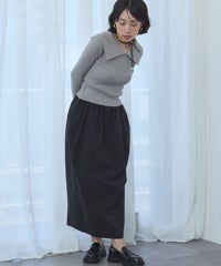 身長：157cm　着用サイズ：FREE　B：82 / W：63 / H：87