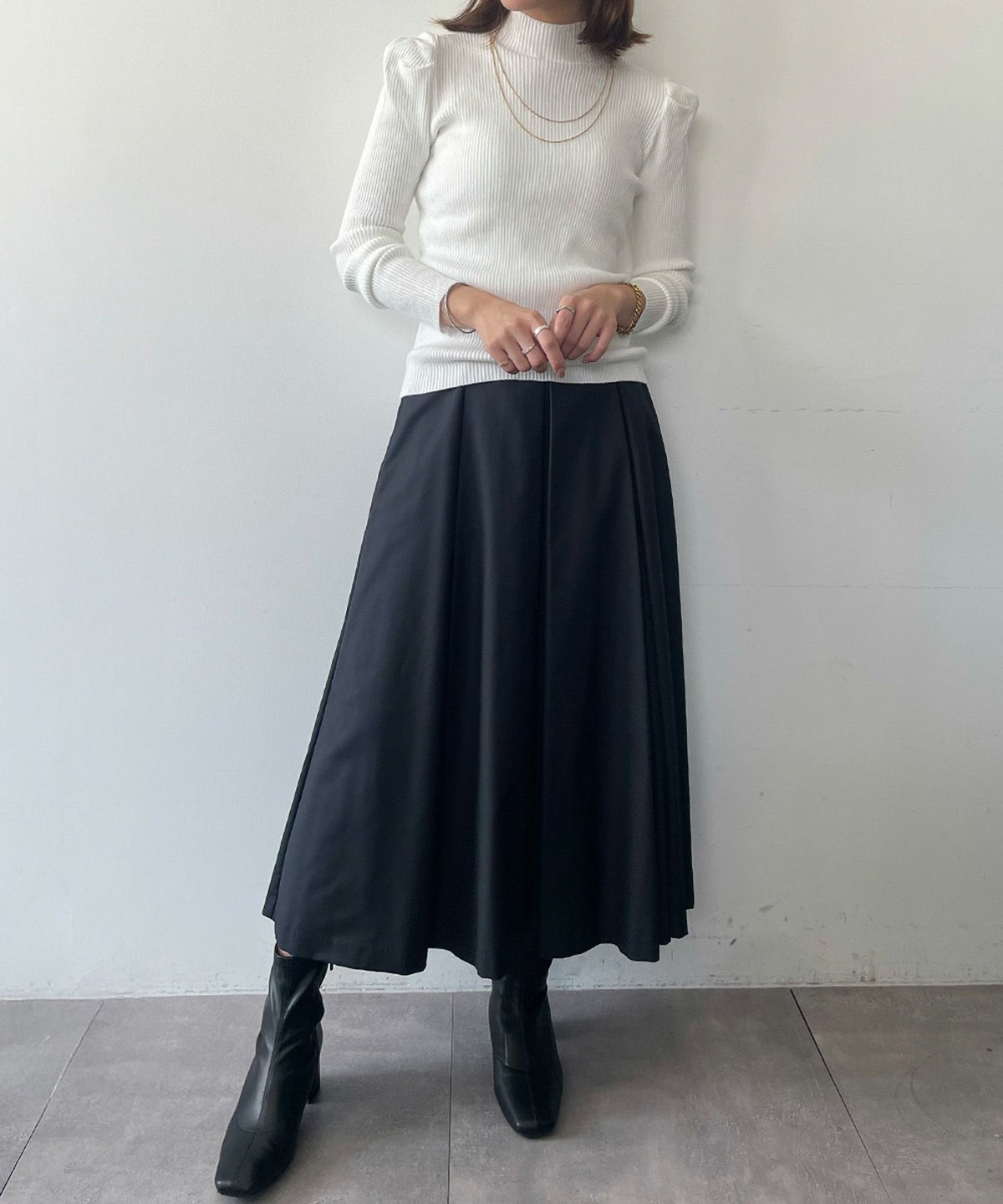 身長：160cm　着用サイズ：FREE