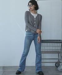 身長：157cm　着用サイズ：FREE　B：82 / W：63 / H：87