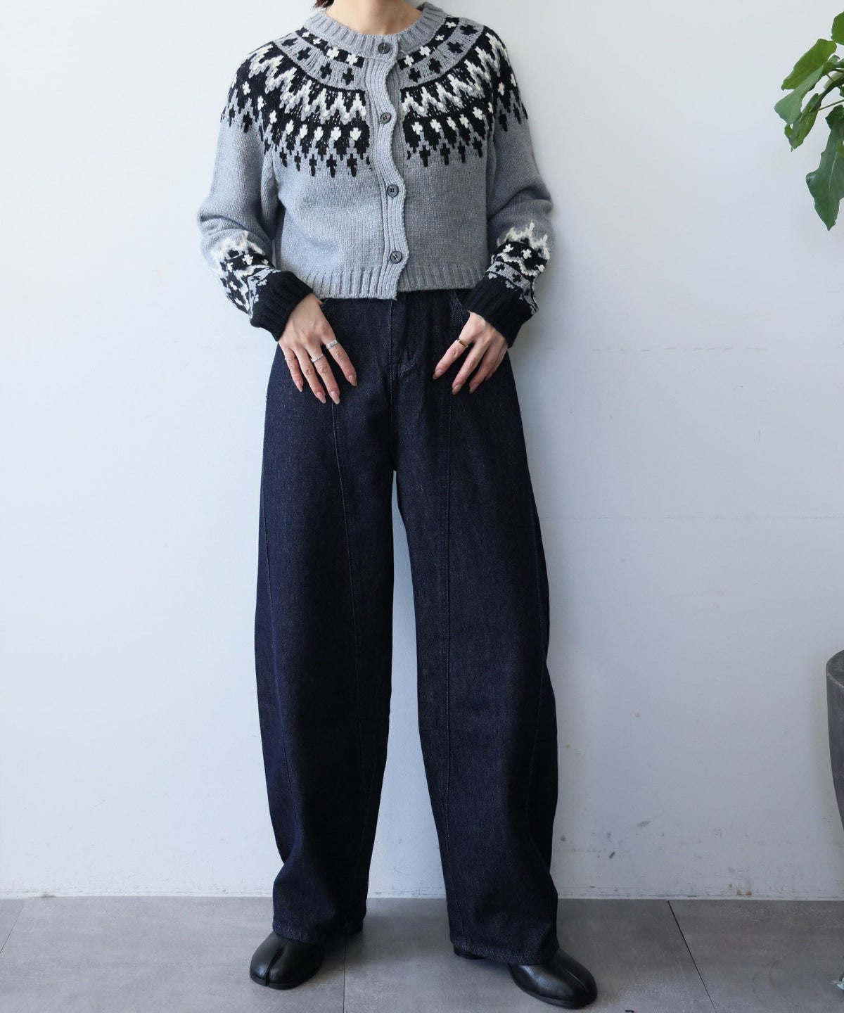身長：160cm　着用サイズ：FREE