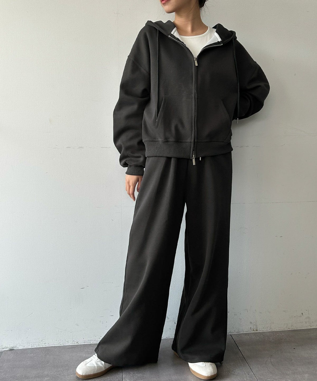 身長：163cm　着用サイズ：FREE