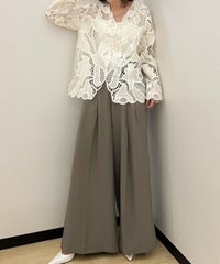 身長：160cm　着用サイズ：FREE