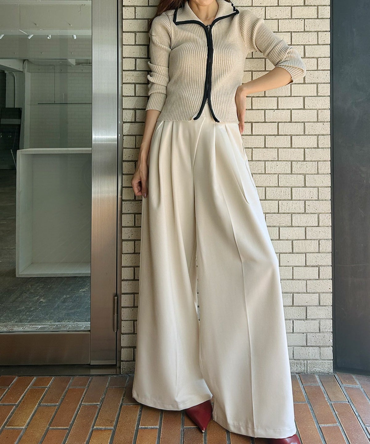 身長：165cm　着用サイズ：FREE