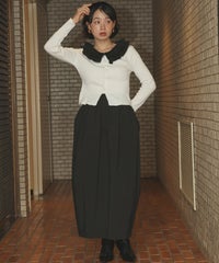 身長：157cm　着用サイズ：FREE　B：82 / W：63 / H：87
