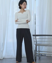 身長：157cm　着用サイズ：FREE　B：82 / W：63 / H：87