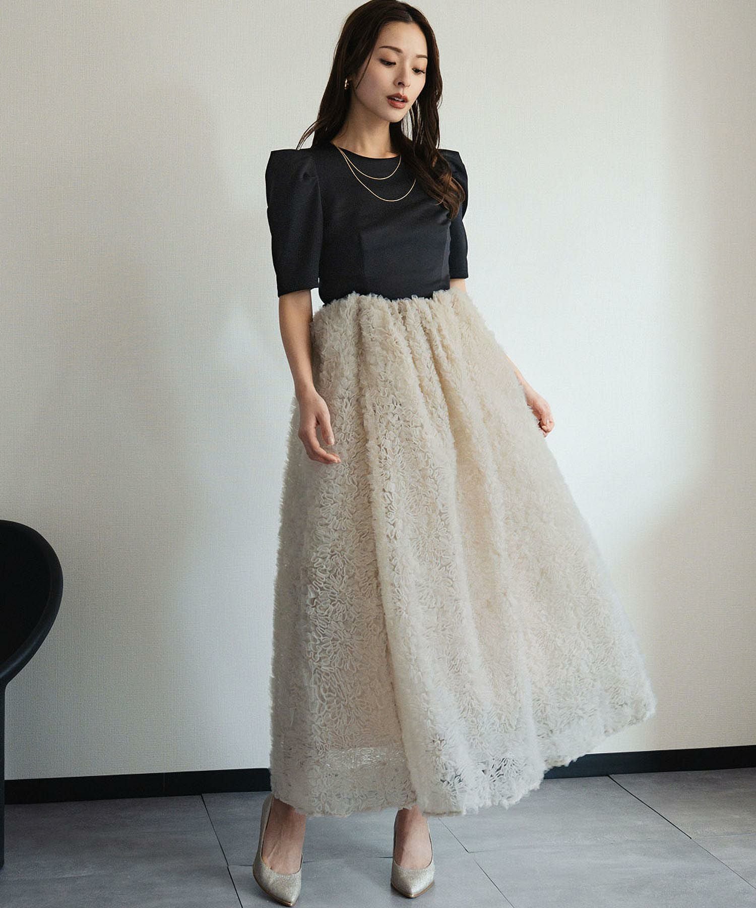 結婚式・お呼ばれ対応 | トップス＆スカート2点セットドレス