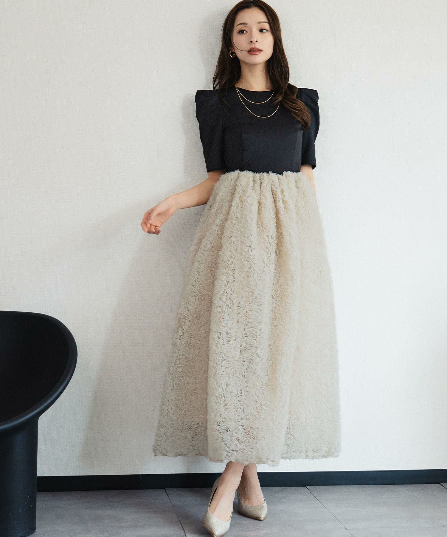 結婚式・お呼ばれ対応 | トップス＆スカート2点セットドレス