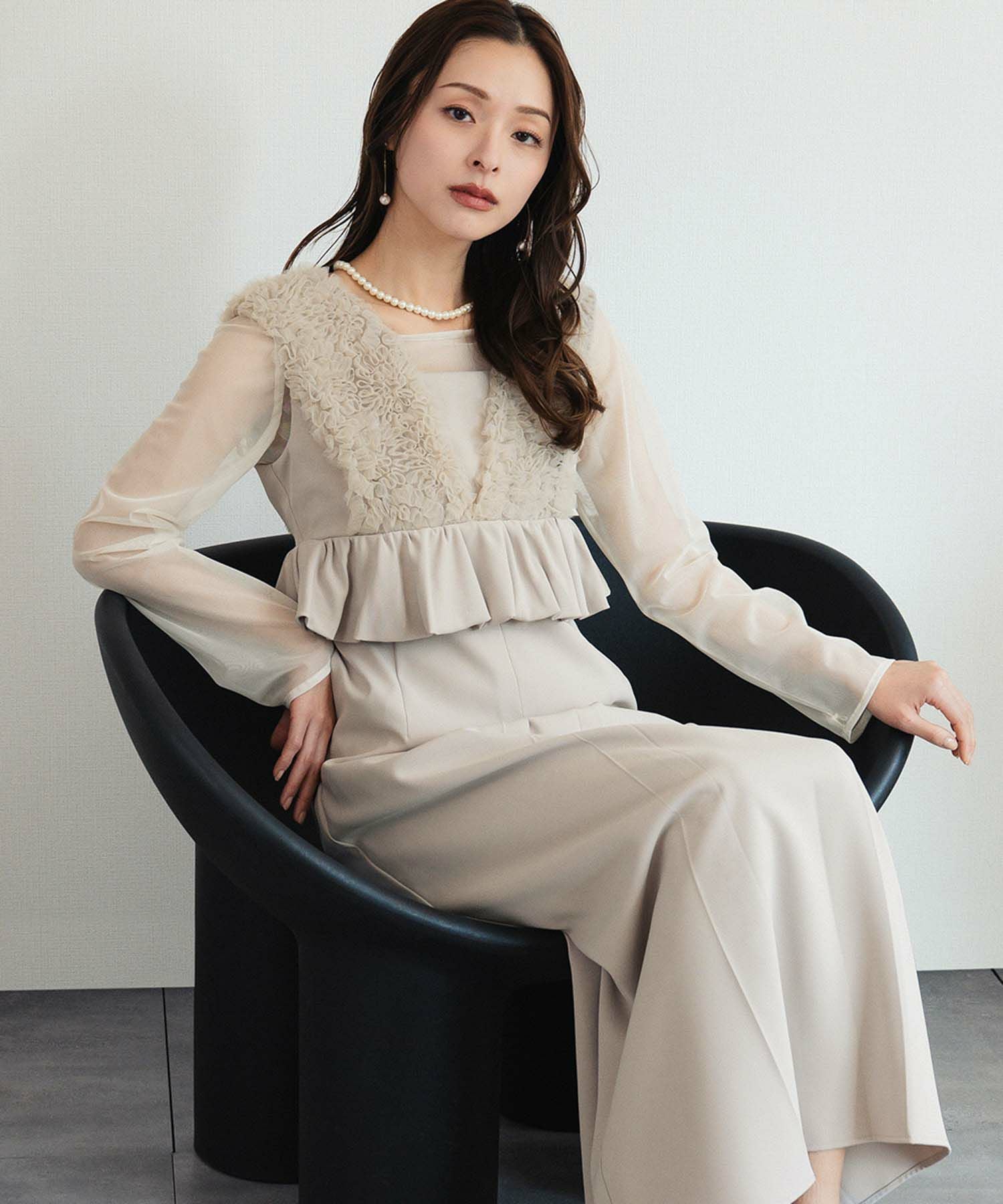 結婚式・お呼ばれ対応 | ワンピース＆インナー2点セットドレス
