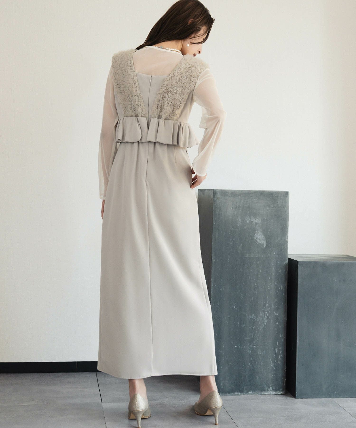 結婚式・お呼ばれ対応 | ワンピース＆インナー2点セットドレス