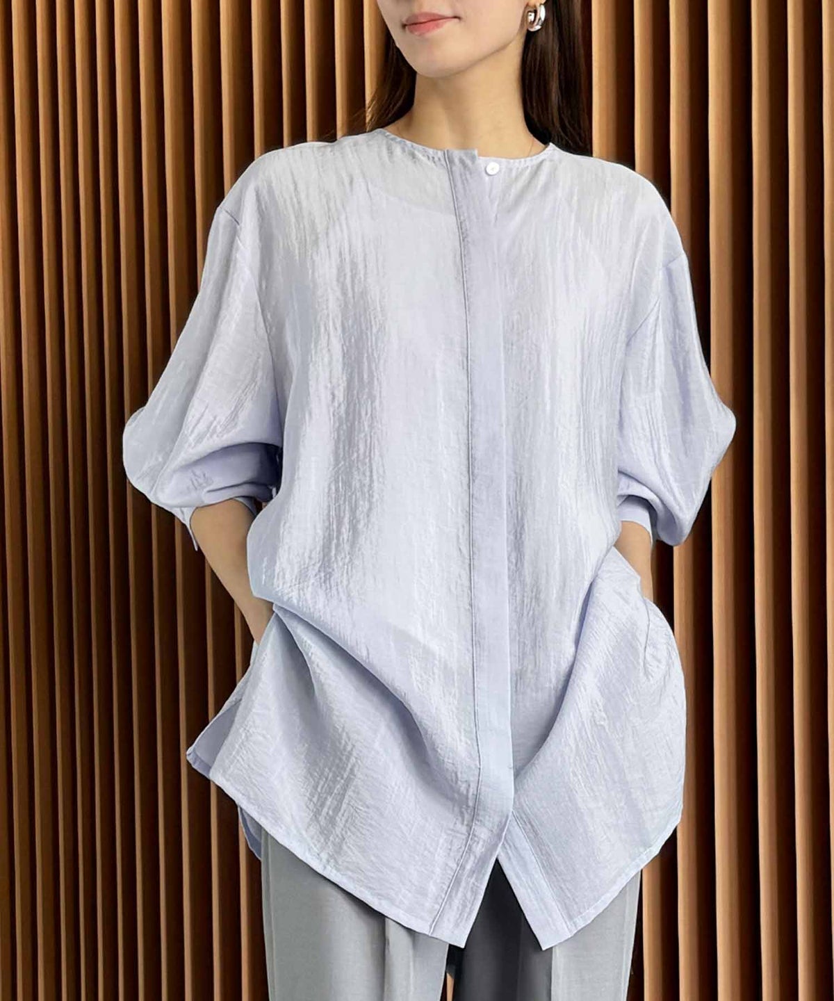 身長：158cm　着用サイズ：FREE