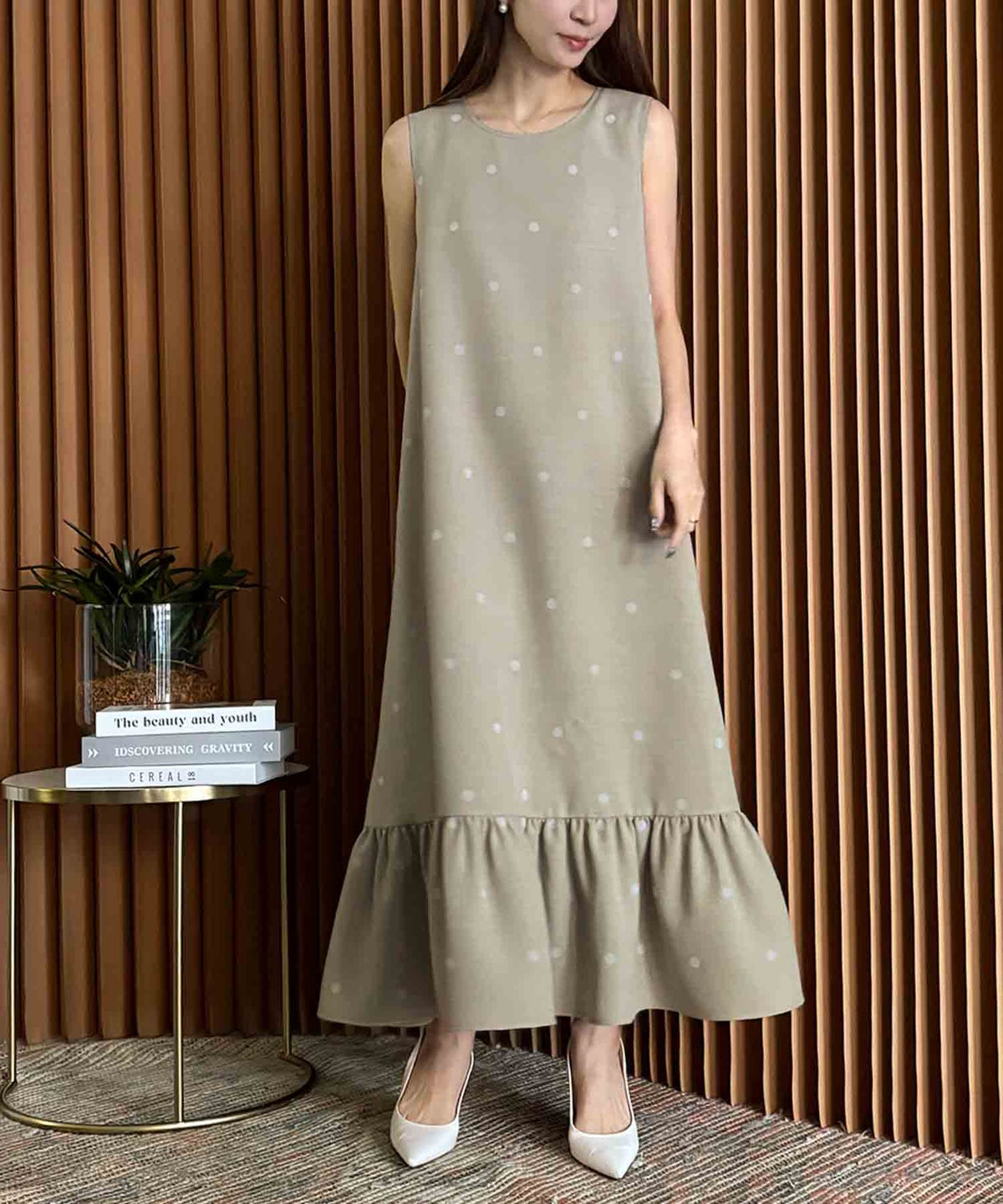 身長：158cm　着用サイズ：Mサイズ