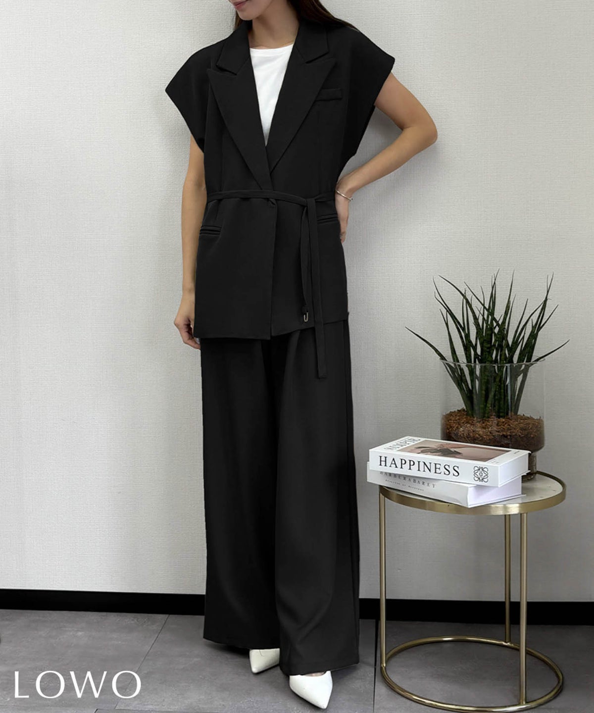 身長：158cm　着用サイズ：FREE