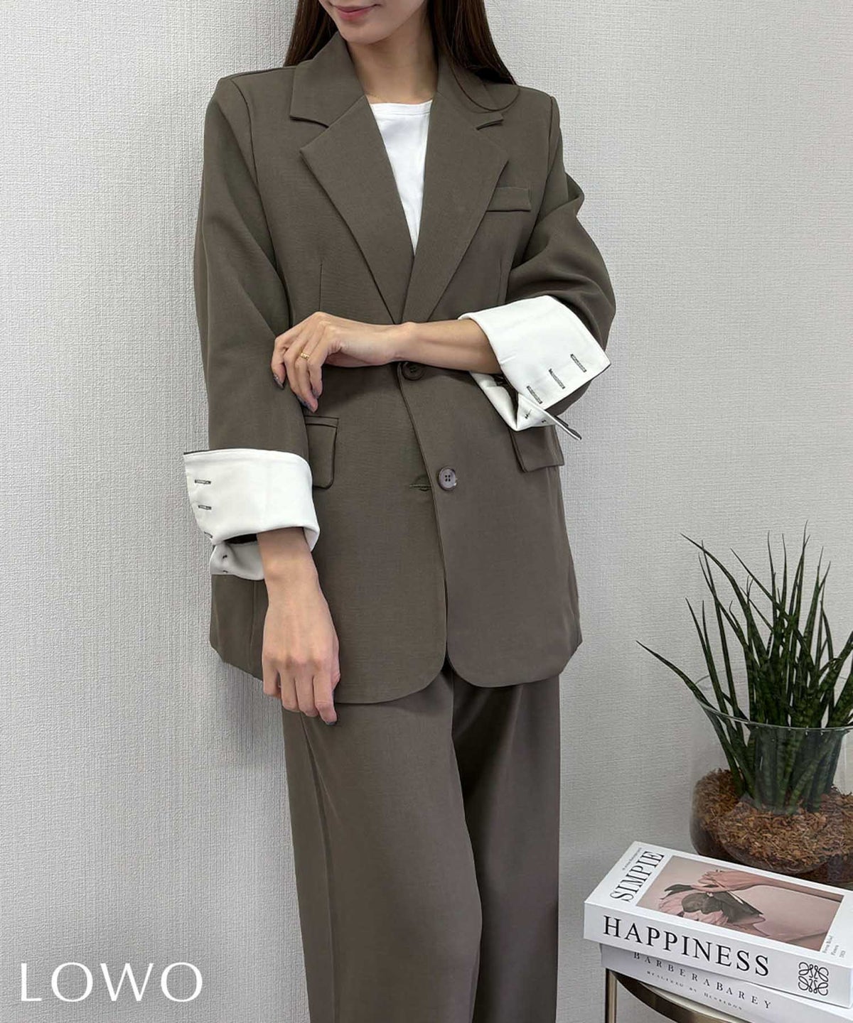身長：158cm　着用サイズ：FREE