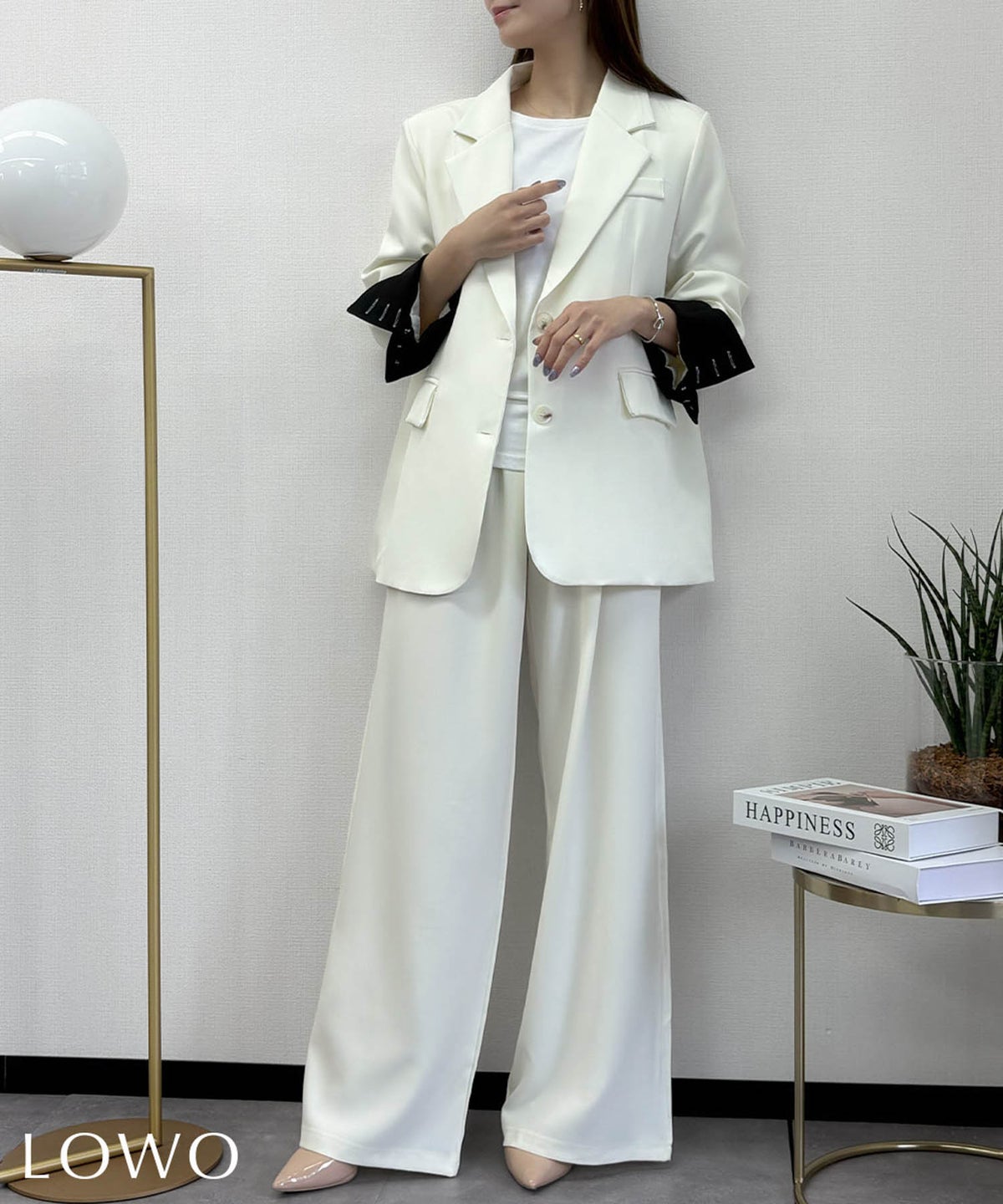 身長：158cm　着用サイズ：FREE