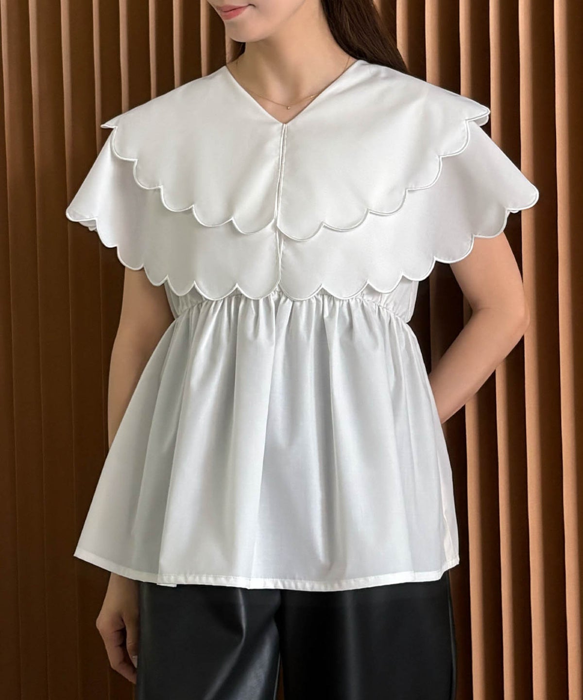 身長：158cm　着用サイズ：Mサイズ