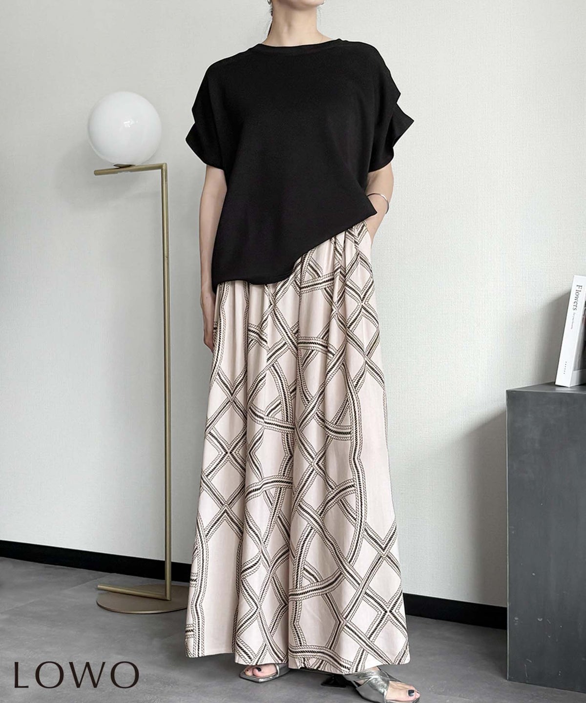 身長：158cm　着用サイズ：FREE