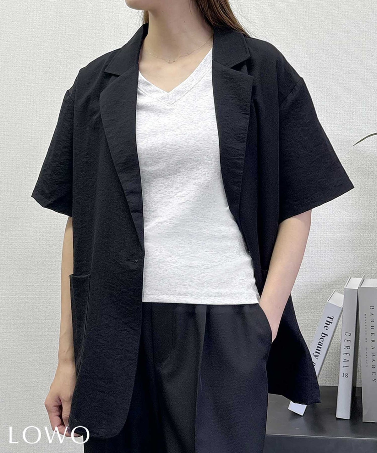 身長：158cm　着用サイズ：Mサイズ