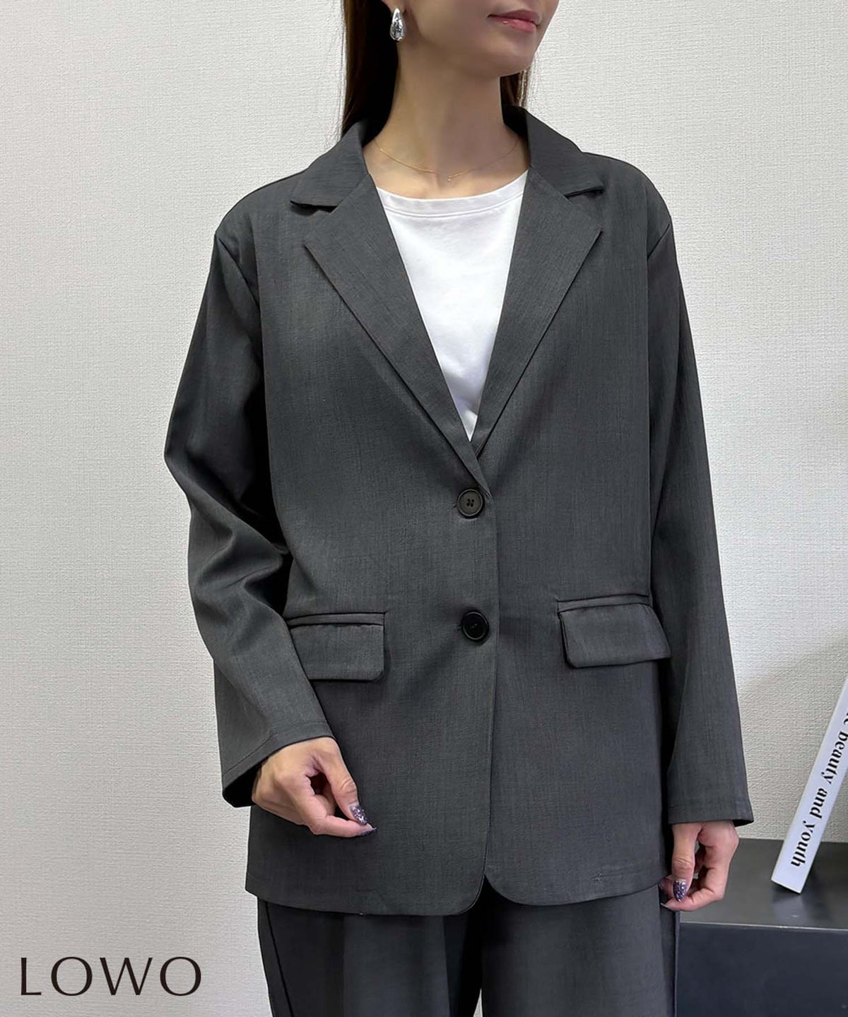 身長：158cm　着用サイズ：FREE