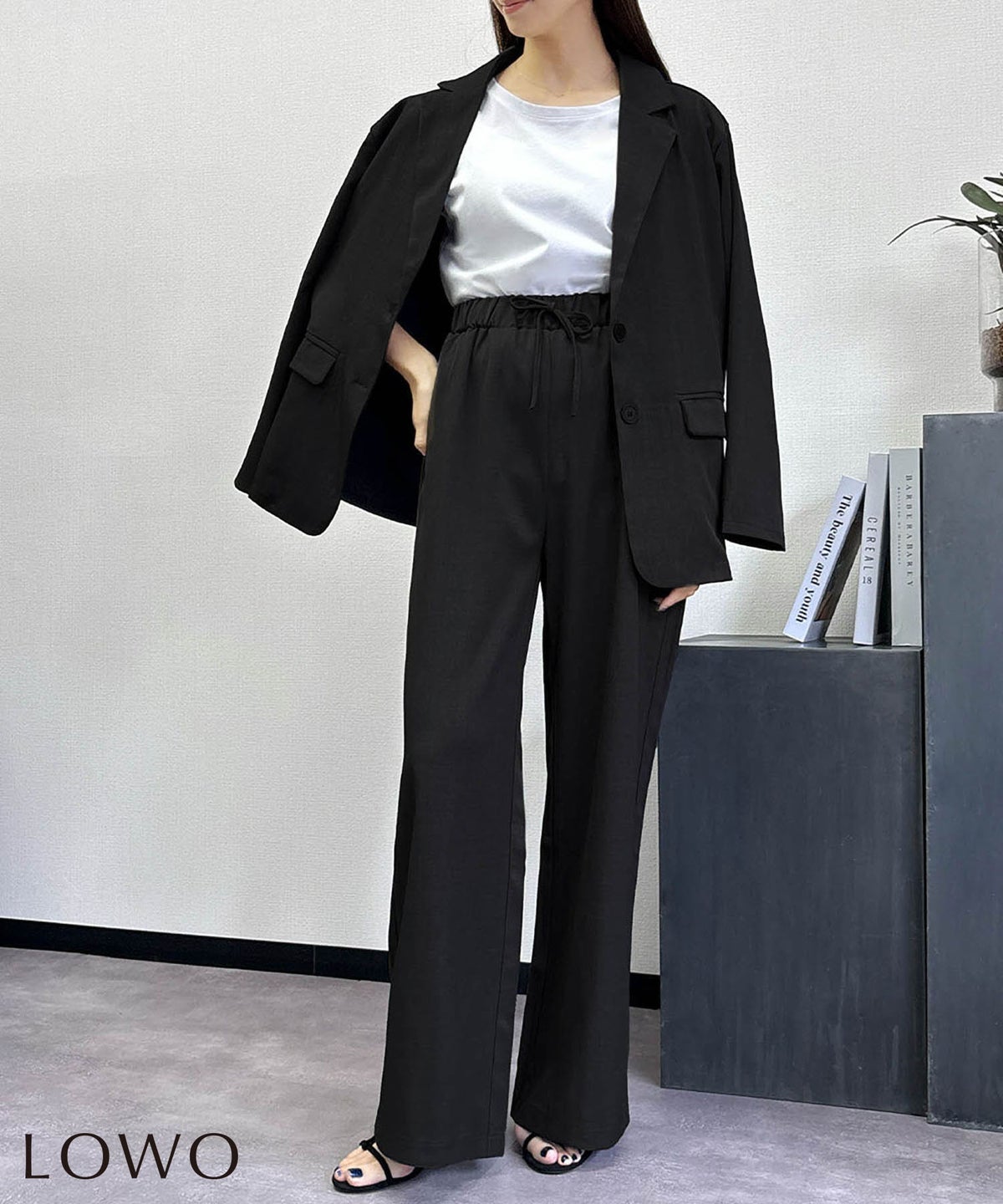 身長：158cm　着用サイズ：FREE