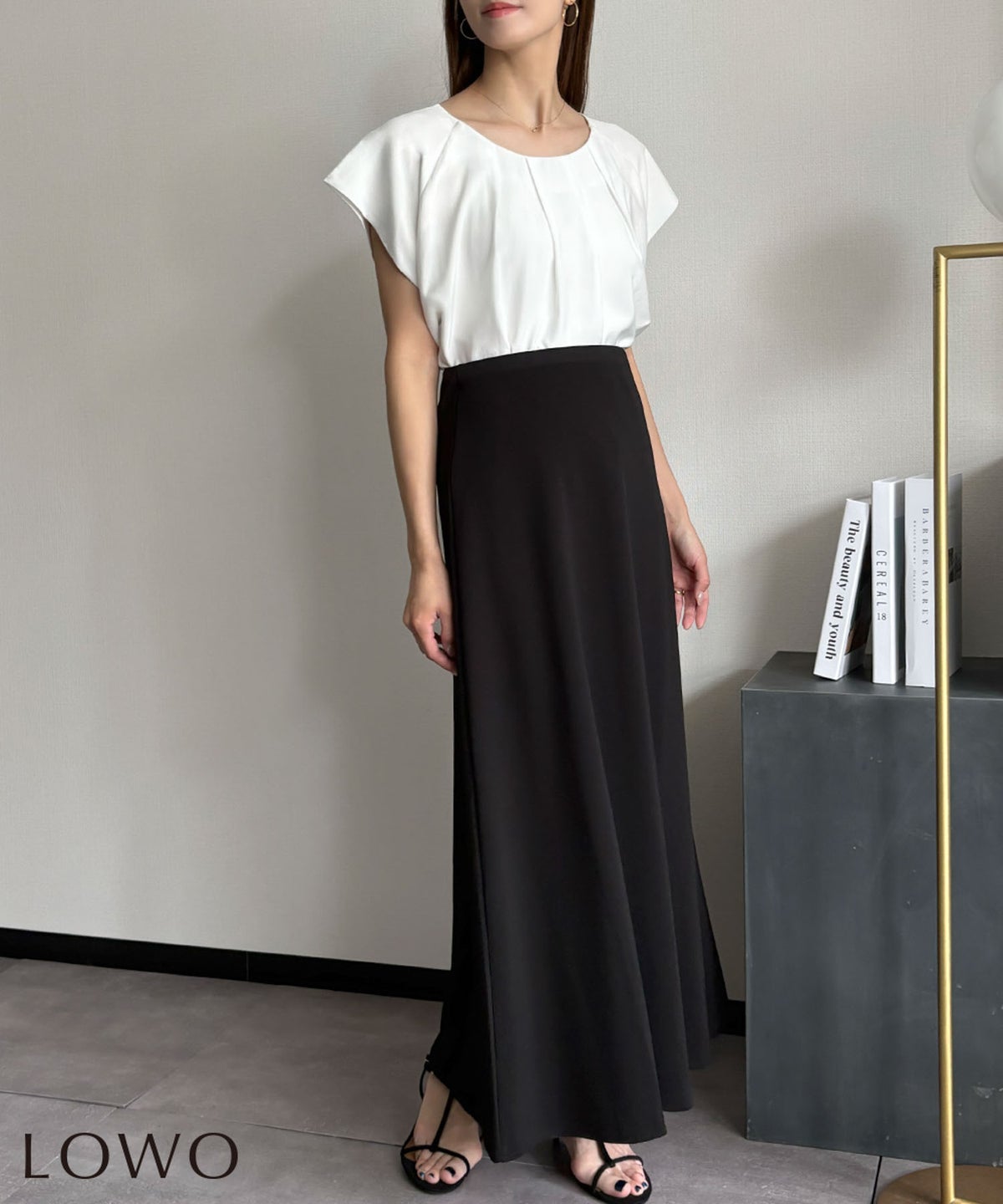 身長：158cm　着用サイズ：Mサイズ