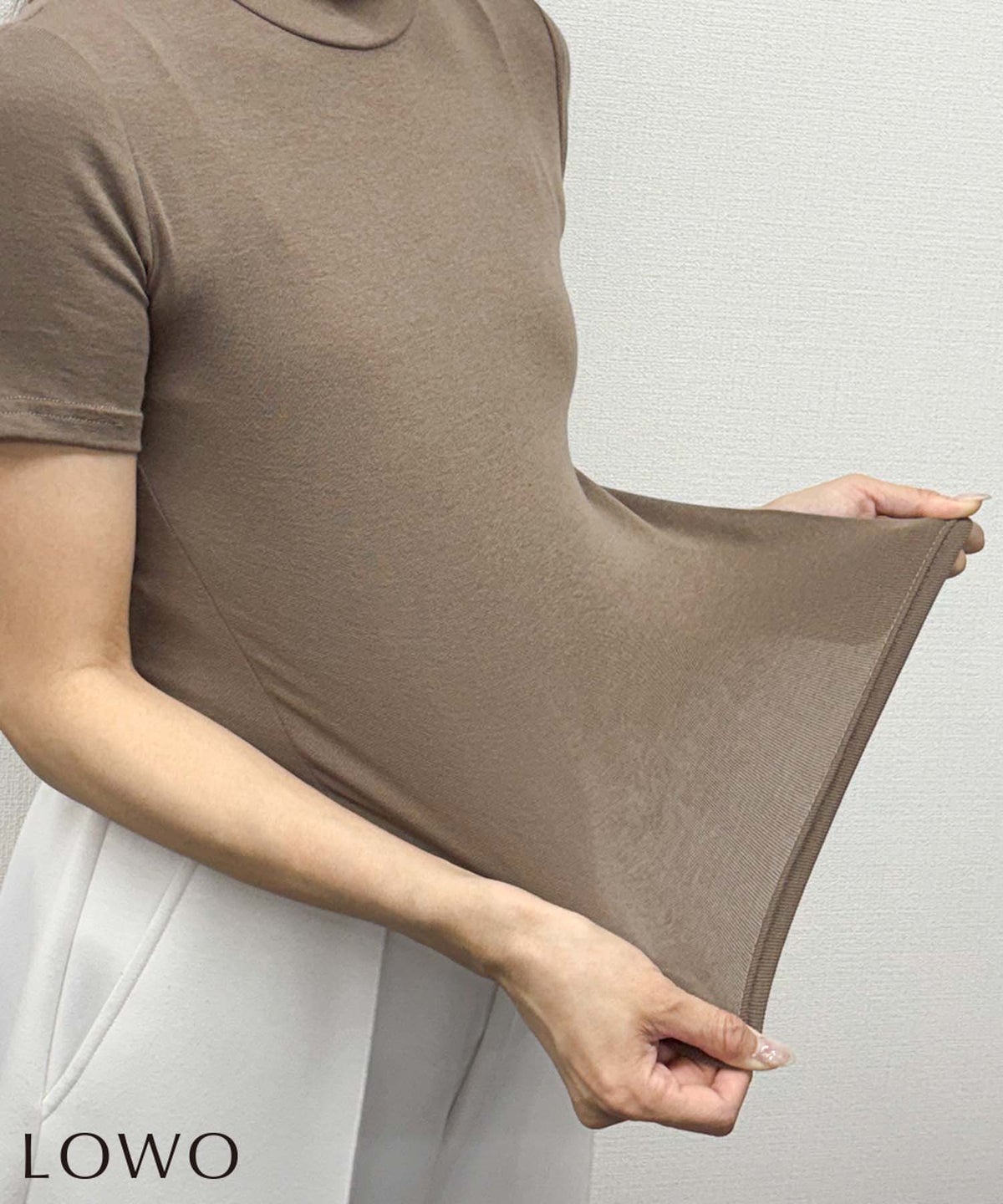 身長：158cm　着用サイズ：FREE