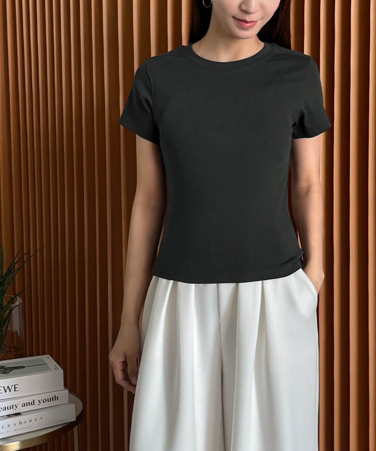 身長：158cm　着用サイズ：Mサイズ